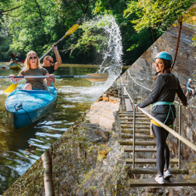 Pack « Alpes + kayak 12km » (Monoplace - 1/groupe)