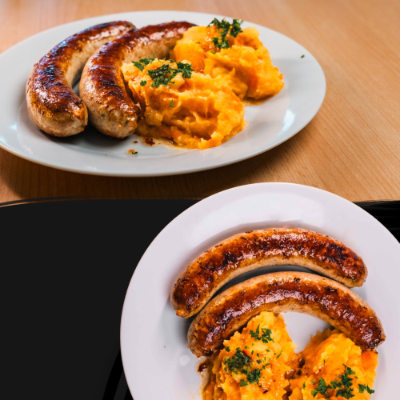 Saucisse, potée aux carottes - Plat enfant (Cool Corner)