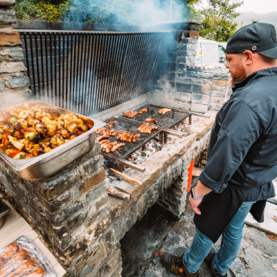 Barbecue halal (Dinant Aventure)