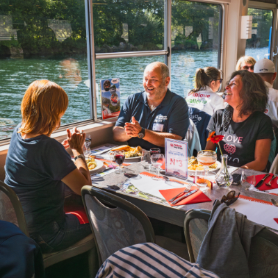 Croisière du terroir - Bateau Le Sax (min. 50 pers.)